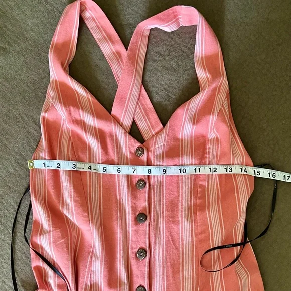 Forever 21 Striped Jumpsuit Size Small NWT - Picture 10 of 11